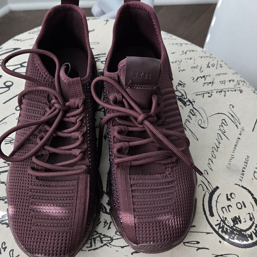 Women's Burgundy Steve Madden Sneakers
